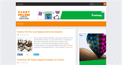 Desktop Screenshot of candy-college.com